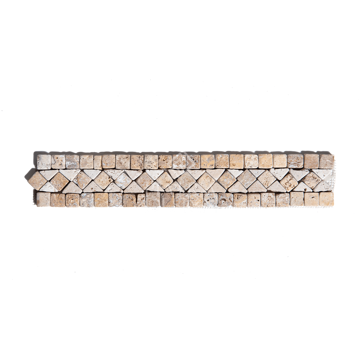 Bordura Mozaic Travertin Cod 600 5.5 x 30 x 1 cm Bordura Mozaic Travertin Cod 600 5.5 x 30 x 1 cm