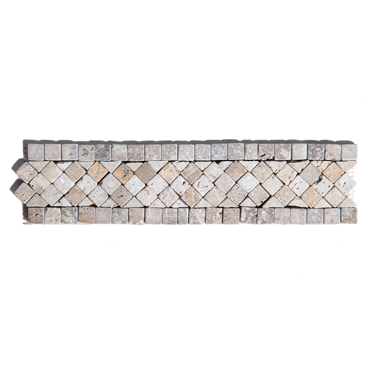 Bordura Mozaic Travertin Cod 604 7 x 29.5 x 1 cm Bordura Mozaic Travertin Cod 604 7 x 29.5 x 1 cm