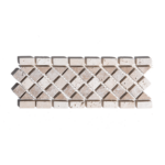 Bordura Mozaic Travertin Medium Light 11 x 27.7 x 1 cm