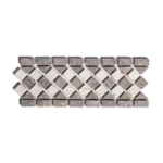 Bordura Mozaic Travertin Noce Light 11 x 27.7 x 1 cm