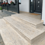 Lastra Travertin Silver VC Lustruit Chituit GR2 cm