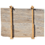 Lastra Travertin Silver VC Lustruit Chituit GR2 cm
