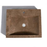 Lavoar Travertin Noce K066 45 x 55 x 10 cm