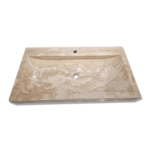 Lavoar Travertin Noce KML074 45 x 120 x 10 cm