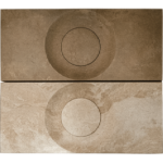 Lavoar Travertin Noce KML075 45 x 100 x 10 cm