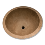 Lavoar Travertin Noce KML103 45 x 90 cm