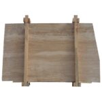Trepte Travertin Classic VC Lustruit Chituit -1 lungime bizotata 105 x 33 x 2 cm - imagine 4