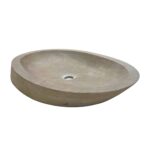 Lavoar Travertin Noce KML038 50 x 85 x 10 cm - imagine 5