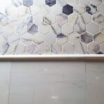Mozaic Marmura Lila Hexagon Lustruit 5 x 1 cm - imagine 3