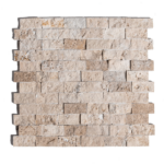 Mozaic Travertin Classic Light Scapitat 2.3 x 4.8 x 1 cm