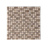 Mozaic Travertin Classic Noce Antichizat 1.5 x 1.5 x 1 cm