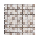Mozaic Travertin Classic Noce Antichizat 2.3 x 2.3 x 1 cm