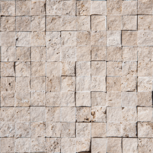 Mozaic Travertin Classic Scapitat 2.5 x 2.5 x 1.5 cm