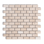 Mozaic Travertin Classic Antichizat 2.3 x 4.8 x 1 cm
