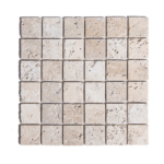 Mozaic Travertin Classic Antichizat 4.8 x 4.8 x 1 cm