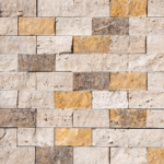 Mozaic Travertin Mix Scapitat 2.3 x 4.8 x 1 cm