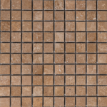 Mozaic Travertin Noce Lustruit 2.3 x 2.3 x 1 cm