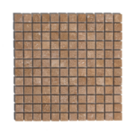 Mozaic Travertin Noce Lustruit 2.3 x 2.3 x 1 cm