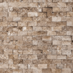 Mozaic Travertin Noce Scapitat 2.3 x 4.8 x 1 cm