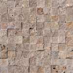 Mozaic Travertin Noce Antichizat 2.3 x 2.3 x 1 cm