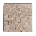 Mozaic Travertin Noce Antichizat 2.3 x 2.3 x 1 cm