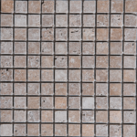 Mozaic Travertin Noce Antichizat 2.3 x 2.3 x 1 cm