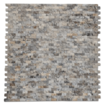 Mozaic Travertin Silver Scapitat 2.3 x 4.8 x 1 cm