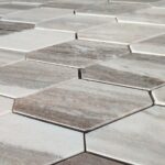 Mozaic Marmura Goldenval Long Hexagon Lustruit 6 x 13 x 1 cm - imagine 7