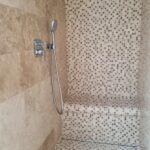 Mozaic Travertin Classic Noce Antichizat 2.3 x 2.3 x 1 cm