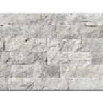 Placaj Travertin Silver Scapitat 10 x LL x 2.1 cm