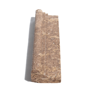 Profil Travertin Double Ogee Dark 6.4 x 30.5 x 3 cm