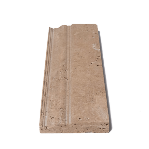 Profil Travertin Arkad Baseboard Noce 12 x 30.5 x 2 cm