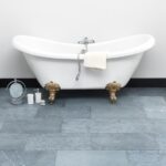 Placi Marmura Black Sablat 30.5 x 61 x 1.2 cm - imagine 3