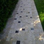 Placi Travertin Classic Rustic Antichizat 10 x 10 x 1 cm - imagine 6