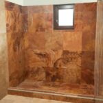 Placi Travertin Peach Blend Slefuit Chituit 45.7 x 45.7 x 1.2 cm - imagine 3