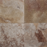 Placi Travertin Antique Blend Slefuit Chituit 30.5 x 30.5 x 1.2 cm
