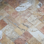 Placi Travertin Antique Blend Antichizat 7.5 x 15 x 1 cm