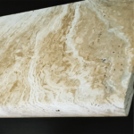 Placi Travertin Bella Periat 1LSF - 1 lungime bastonata 40.6 x 61 x 3 cm