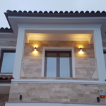 Placi Travertin Classic Periat 10 x LL x 1 cm