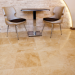 Placi Travertin Classic CC Lustruit Chituit EcoL-M 45.7 x 45.7 x 1.2 cm