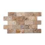Placi Travertin Classic Rustic Antichizat 7.5 x 15 x 1 cm