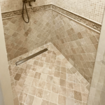Placi Travertin Classic Antichizat 10 x 10 x 1 cm