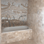 Placi Travertin Classic Antichizat 10 x 10 x 1 cm
