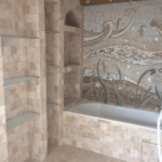 Placi Travertin Classic Antichizat 10 x 10 x 1 cm