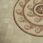 Placi Travertin Classic Antichizat 10 x 10 x 1 cm