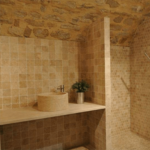 Placi Travertin Classic Antichizat 10 x 10 x 1 cm