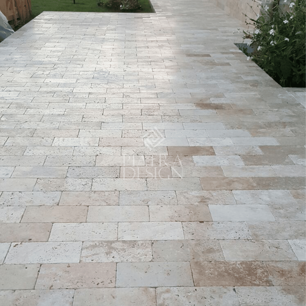 Placi Travertin Classic Antichizat 15.25 x 30.5 x 3 cm