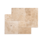 Placi Travertin Classic Antichizat Pattern Set x 1.2 cm