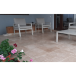 Placi Travertin Classic Antichizat Pattern Set x 1.2 cm
