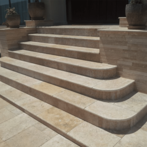 Placi Travertin Kale Rustic Antichizat 1LSF - 1 lungime bastonata 33 x 61 x 3 cm